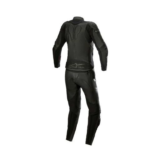 DVOJDIELNA KOMBINÉZA STELLA GP PLUS 2, ALPINESTARS (ČERNÁ/METALICKÁ ŠEDÁ)