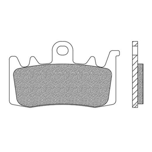 BRZDOVÉ DOŠTIČKY, NEWFREN (ZMES ROAD TOURING SINTERED) 2 KS V BALENIE