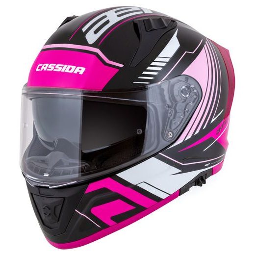 PRILBA AERO DROME, CASSIDA (ČIERNA MET./RŮŽOVÁ/BÍLÁ) 2026