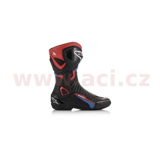TOPÁNKY S-MX 6 HONDA KOLEKCE, ALPINESTARS (ČERNÁ/ČERVENÁ/MODRÁ/BÍLÁ)