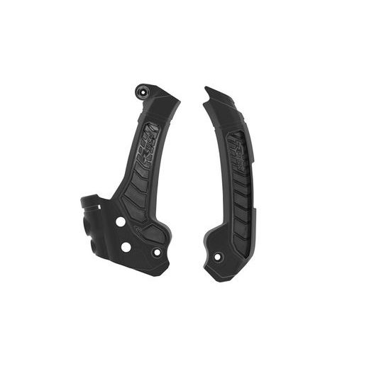 PROTEKTORY RÁMU HUSQVARNA, RTECH (SADA, ČIERNE)