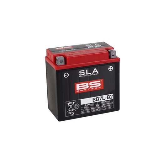 V TOVÁRNI AKTIVOVANÝ AKUMULÁTOR BS-BATTERY BB7L-B2 (FA) (YB7L-B2 (FA)) SLA