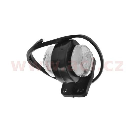 OBRYSOVÉ SVĚTLO ČERVENO-BÍLÉ LED S DRŽÁKEM 12/24V TRUCK L=P