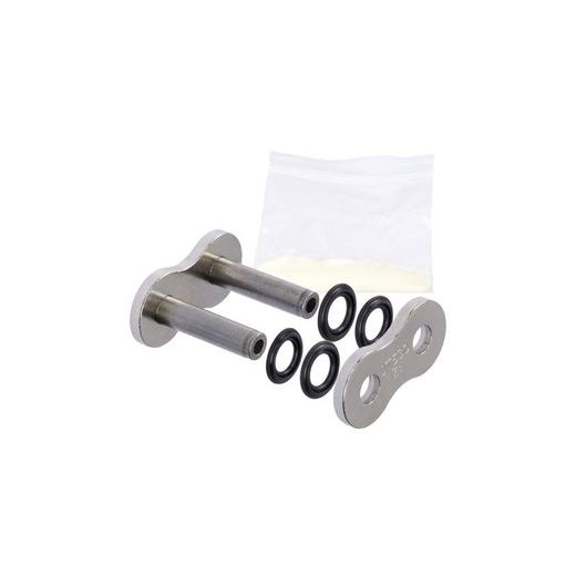 SPOJKA REŤAZU 530Z3, JT CHAINS (FARBA STRIEBORNÁ, NITOVACIE, TYP RIVET)