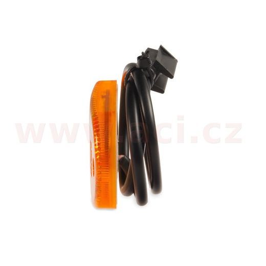 POZIČNÍ SVĚTLO LED SMLR 2002C, 12V, OVÁLNÉ ORANŽOVÉ (110X45 MM) S ODRAZKOU, SNAP-IN, JOKON (NĚMECKO) ORIGINÁL L=P