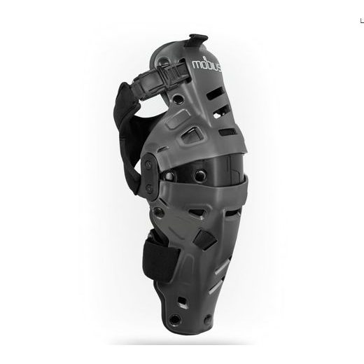 KOLENNÍ ORTÉZY X8H HYBRID SADA L/P, MOBIUS - USA (ŠEDÁ/ČERNÁ)