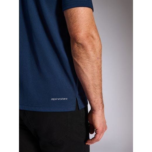TRIKO S GOLIERIKOM IMPETUS ŠPORT POLO, ALPINESTARS (MODRÁ)