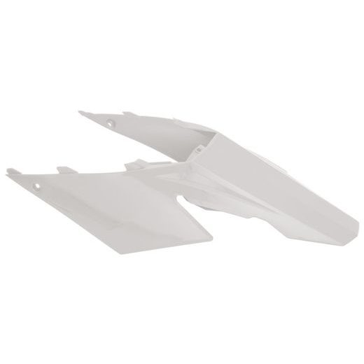 BLATNÍK ZADNÝ VRÁTANE BOČNÝCH ČÍSLOVÝCH TABULIEK GAS GAS, RTECH (BIELY)