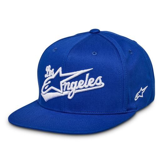 ŠILTOVKA LOS ANGELES HAT, ALPINESTARS (MODRÁ/BÍLÁ)