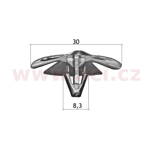 PLASTOVÁ PŘÍCHYTKA (SADA 10 KS)