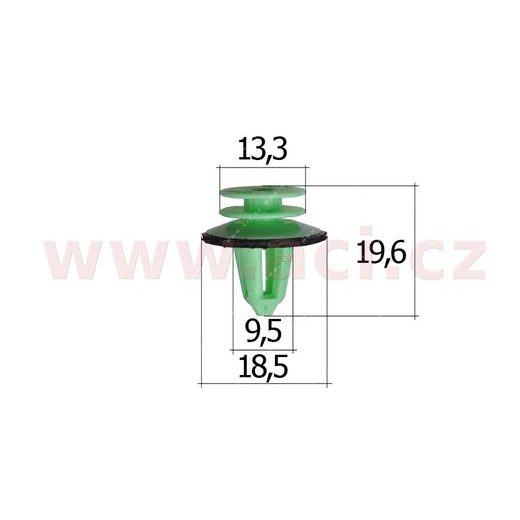 PLASTOVÁ PŘÍCHYTKA (SADA 10 KS)