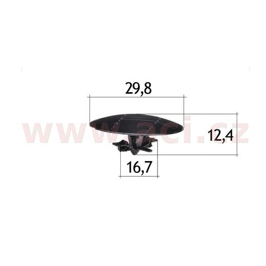 PLASTOVÁ PŘÍCHYTKA (SADA 5 KS)