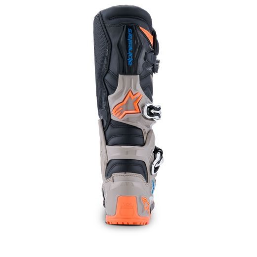 TOPÁNKY TECH 7 ENDURO, ALPINESTARS (ČERNÁ/TMAVĚ ŠEDÁ/ORANŽOVÁ FLUO) 2026