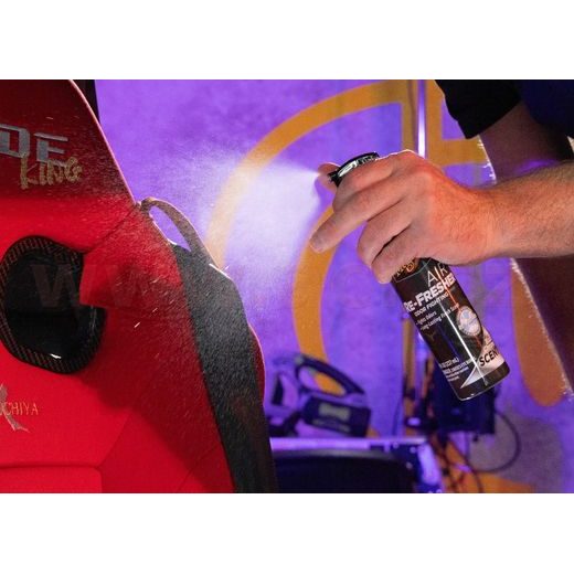 MEGUIAR'S AIR RE-FRESHER ODOR FIGHTING SPRAY - BLACK CHROME SCENT - OSVIEŽOVAČ VZDUCHU V ROZPRAŠOVAČI, VÔNE "BLACK CHROME