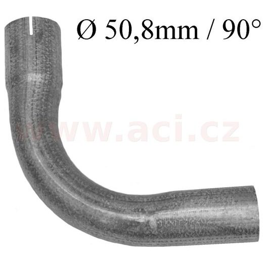 UNIVERZÁLNÍ KOLENO VÝFUKU P8446 PRŮMĚR 50,8/90 FENNO