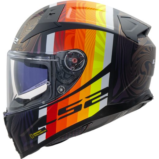 LS2 FF811 VECTOR II FREEDOM BLACK CHAMELEON-06