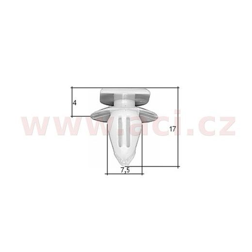 PLASTOVÁ PŘÍCHYTKA (SADA 5 KS)