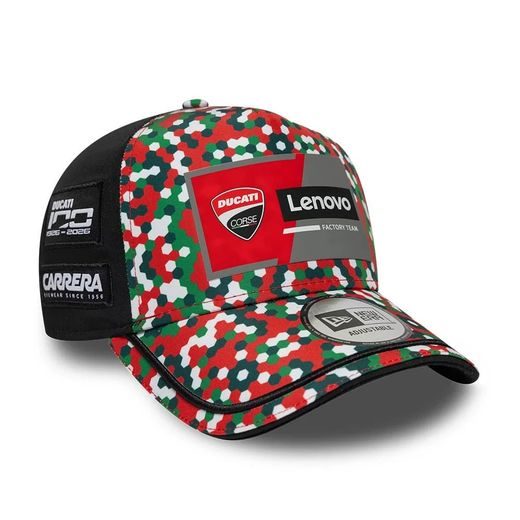 ŠILTOVKA NEW ERA DUCATI LENOVO MUGELLO (ČIERNA, ČERVENÁ,VÍCE.BAR.)