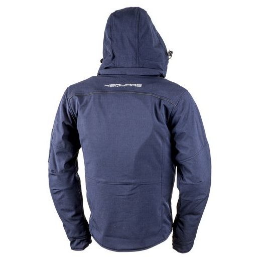 STREET SOFTSHELL BUNDA SOFT, 4SQUARE - PÁNSKA (MODRÁ)