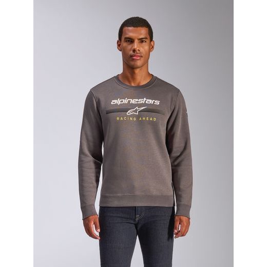 MIKINA BETTERN CREW, ALPINESTARS (ŠEDÁ)