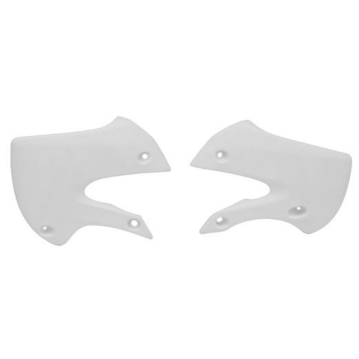 SPOJLERY CHLADIČA KAWASAKI/SUZUKI, RTECH (BIELE, PÁR)