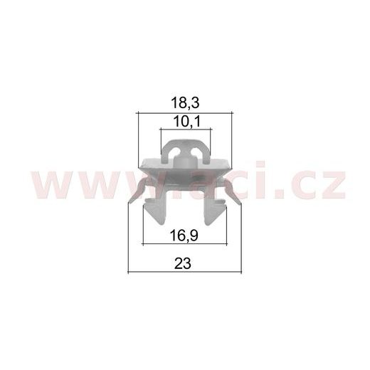 PLASTOVÁ PŘÍCHYTKA (SADA 5 KS)