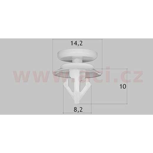 PLASTOVÁ PŘÍCHYTKA (SADA 10 KS)