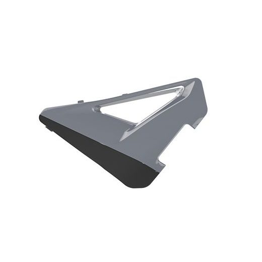 BOČNÝ KRYT AIRBOXU (DO ČÍSELNEJ TABUĽKY) HONDA, RTECH (ČIERNO-ŠEDÝ)