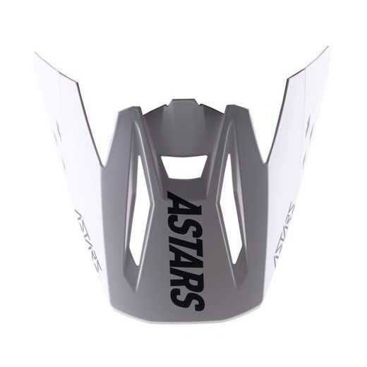 ŠILT PRE PRILBY S-M5 RAYON, ALPINESTARS (BIELA MATNÁ/ČERNÁ, VERZIA ECE 22.05)