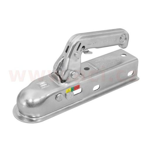 TAŽNÁ SPOJKA WINTERHOFF 8-E, NA ČTYŘHRAN 50X50 MM, 800 KG PRO NEBRŽDĚNÉ PŘÍVĚSY ORIGINÁL