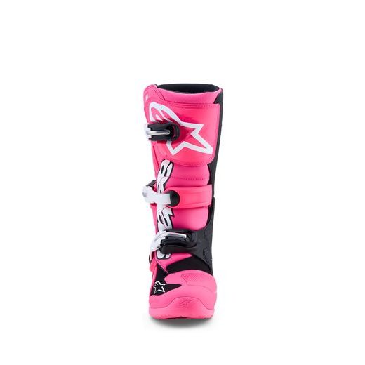 TOPÁNKY TECH 7 S, ALPINESTARS, DETSKÉ (RUŽOVÁ FLUO/ČERNÁ/BÍLÁ) 2027