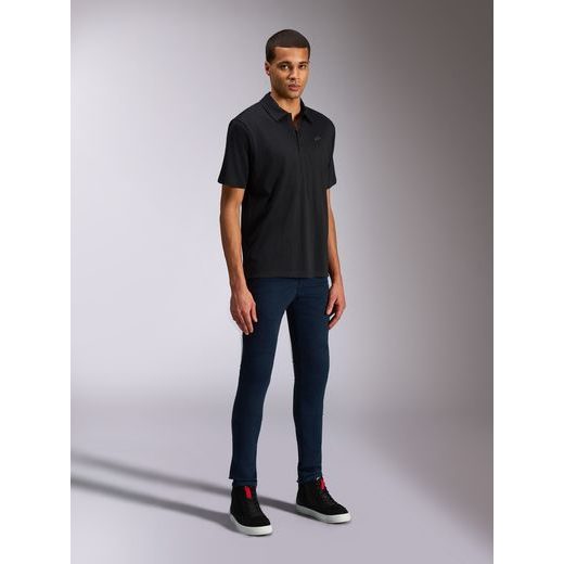 TRIKO S GOLIERIKOM IMPETUS ŠPORT POLO, ALPINESTARS (ČIERNA)