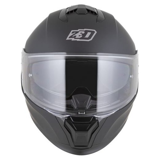 PRILBA K40, ZED (ČIERNA MATNÁ/TMAVĚ ŠEDÁ) 2026
