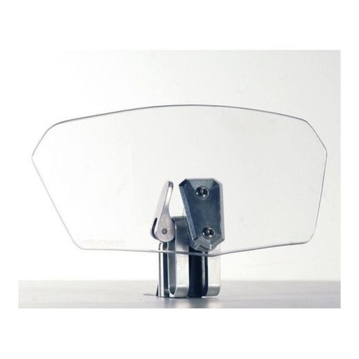 UNIVERZÁLNY SPOJLER NA PLEXI, KAPPA (ČÍRY, 12,5X25,0 CM)