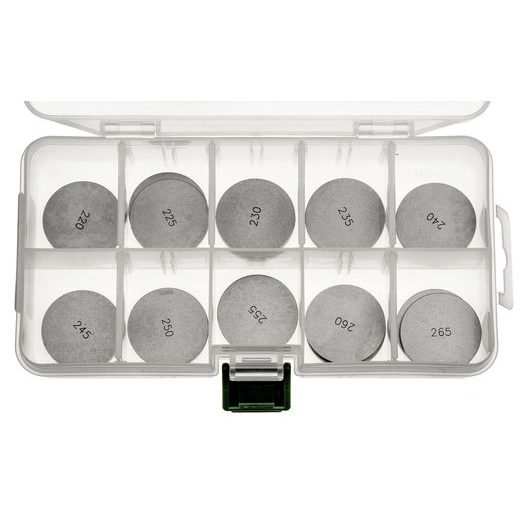 SADA VENTILOVÝCH PODLOŽIEK KAWASAKI (PRIEMER 32 MM, 20 KS), TOURMAX