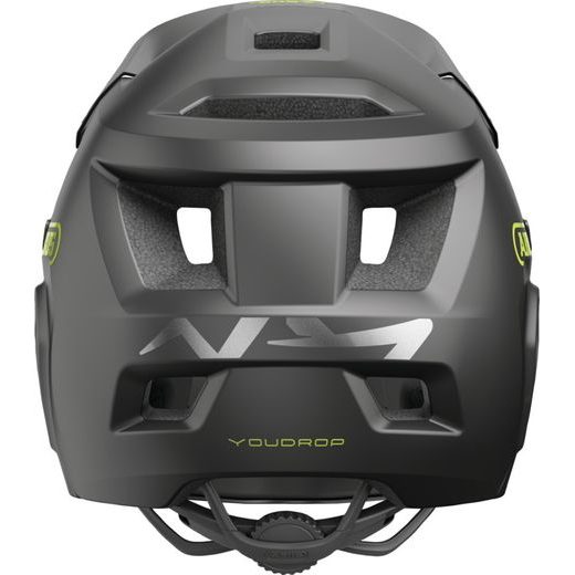 CYKLO PŘILBA YOUDROP FF VELVET BLACK, ABUS DĚTSKÁ (ČERNÁ)