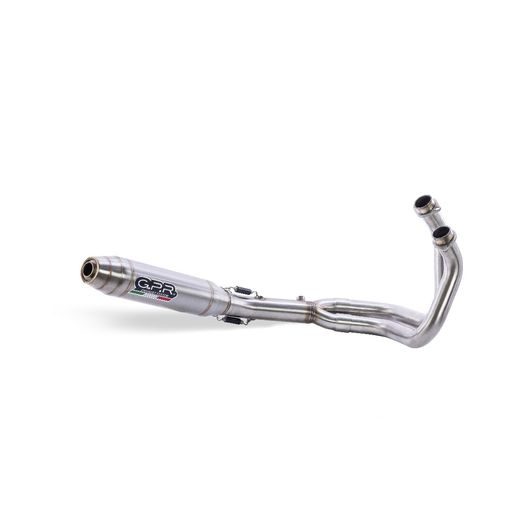 VÝFUK KOMPLETNÝ GPR DEEPTONE E4.CO.KE.1.CAT.DE BRUSHED STAINLESS STEEL INCLUDING REMOVABLE DB KILLER AND CATALYST