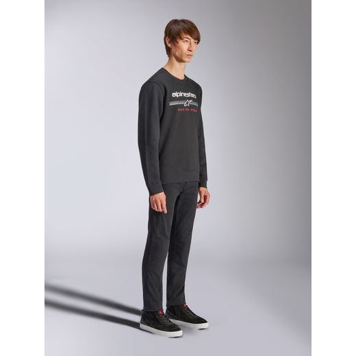 MIKINA BETTERN CREW, ALPINESTARS (ČIERNA)