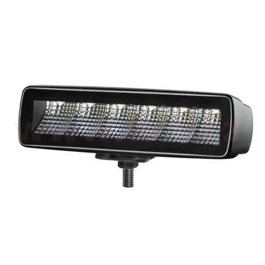 PŘÍDAVNÝ LED SVĚTLOMET 12/24 V, 1600 LM, HELLA BLACK MAGIC MINI, 155 MM, ŠIROKÝ KUŽEL SVĚTLA, VČETNĚ MONTÁŽNÍHO MATERIÁLU