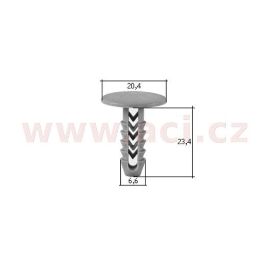 PLASTOVÁ PŘÍCHYTKA (SADA 10 KS)