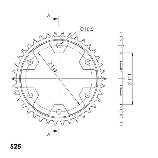 REŤAZOVÁ SADA D.I.D CHAIN - STRIEBORNÝ REŤAZ 525 VX, X-RING (X, NX, QX, XS), KOLIESKO SUPERSPROX, ROZETA SUPERSPROX PRE ROYAL ENFIELD INTERCEPTOR 650 2019-2024