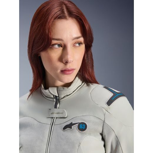 BUNDA STELLA CIRCAL-1 AIR, ALPINESTARS, DÁMSKA (SVETLE ŠEDÁ/MODRÁ) 2025