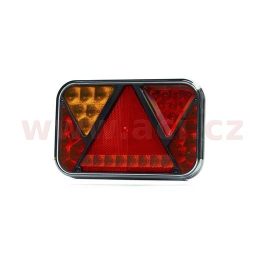 ZADNÍ SVĚTLO LED 200X130 MM, KABEL 1 M, L