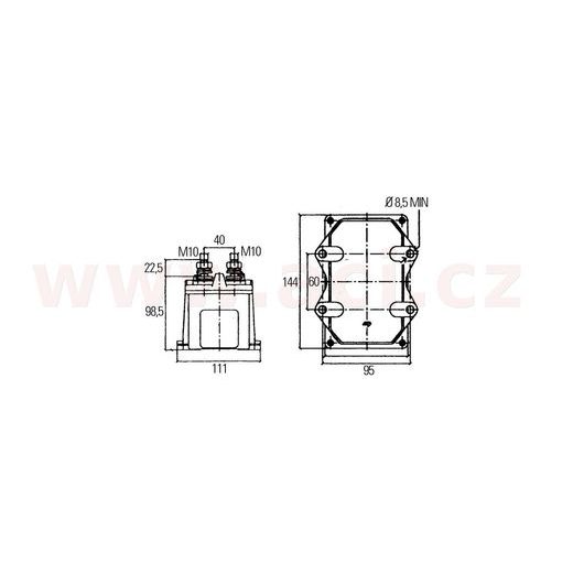 ODPOJOVAC BATERIE 12V HELLA