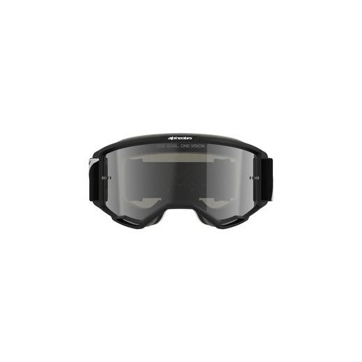 OKULIARE VISION 5 CORP 2, ALPINESTARS (ČERNÁ/BÍLÁ, ZRKADLOVÉ STRIEBORNÉ PLEXI) 2027