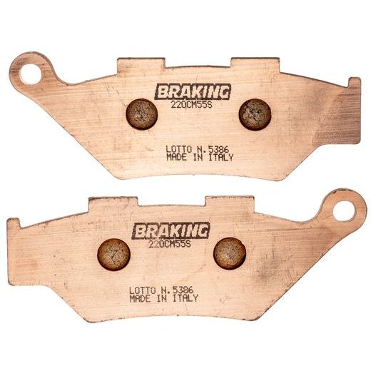 BRZDOVÉ DOŠTIČKY, BRAKING (SINTEROVÁ ZMES CM55) 2 KS V BALENIE