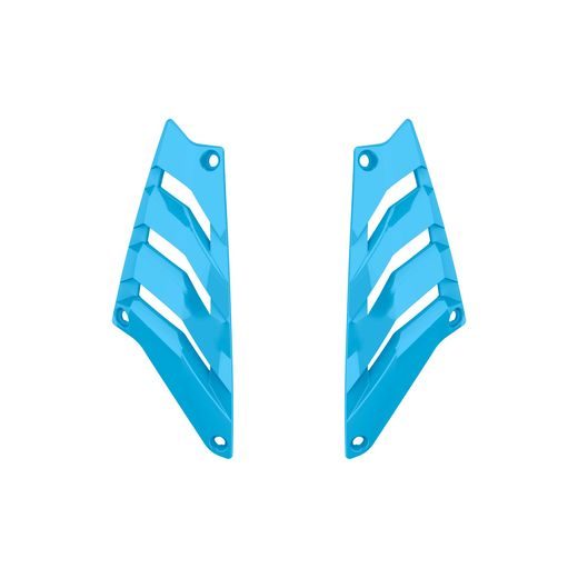 KRYT VRCHNÝ VENTILÁCIA PRE PRILBY AVIATOR 3, AIROH (SIX DAYS ARGENTINA 2023, SVETLE MODRÝ)