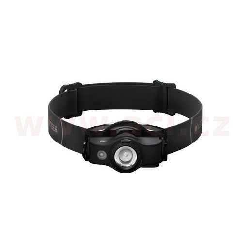 LED LENSER MH4 - OUTDOOROVÁ DOBÍJECÍ ČELOVKA ČERNO-ČERNÁ, DOSVIT 180 M, ZÁRUKA 7 LET
