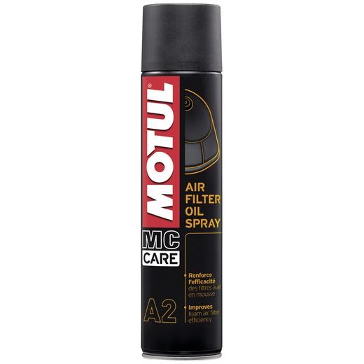 MOTUL OLEJ PRE ÚDRŽBU VZDUCHOVÝCH FILTROV A2 AIR FILTER OIL, 400 ML SPREJ