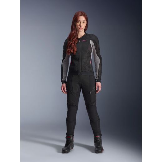 NOHAVICE STELLA TROOP-AIR, ALPINESTARS, DÁMSKE (ČERNÁ/ČERNÁ) 2026